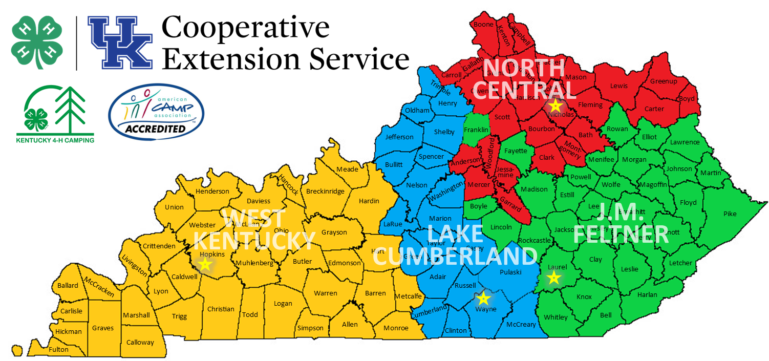 2025 State Camping Map