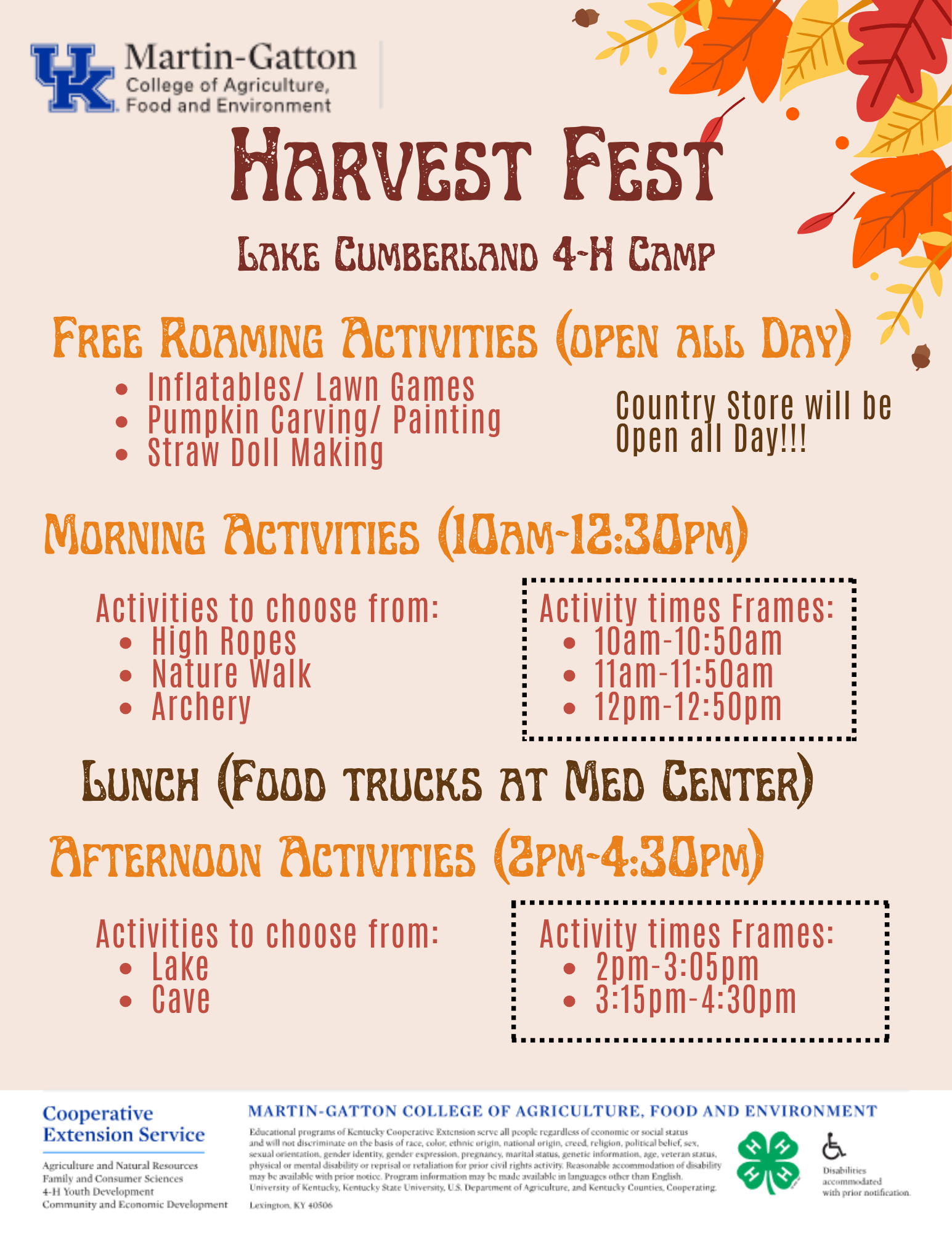 Harvest Fest Flyer 2 10.25.25